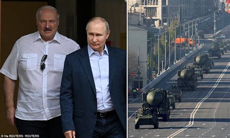 Leader of Belarus says he wouldn’t hesitate to use Russian nuclear weapons to repel aggression